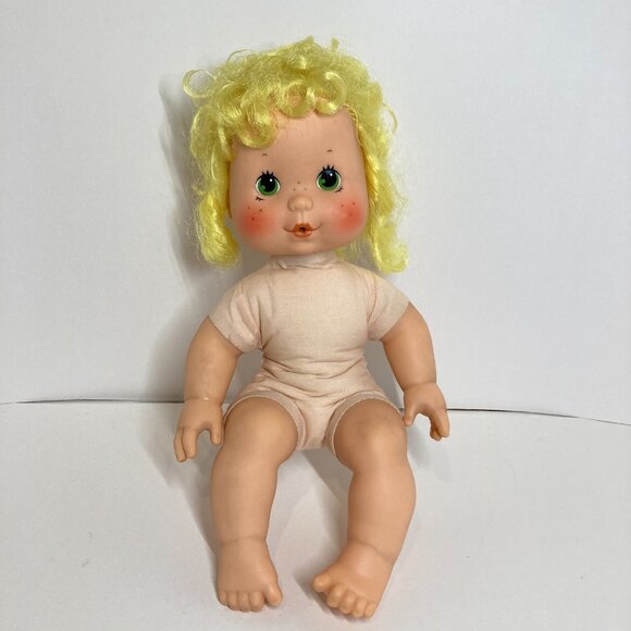 Kenner Other - Vintage 1982 Kenner 14" Strawberry Shortcake Lemon Meringue Blow Kiss Baby Doll